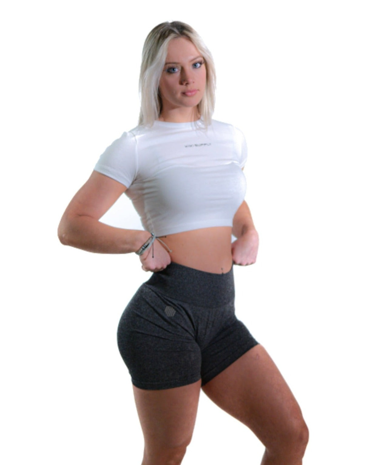 Charcoal Flex Shorts